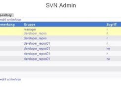 Screenshot SVN Admin