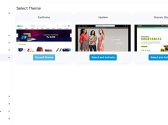 Webnexs headless ecommerce - theme settings