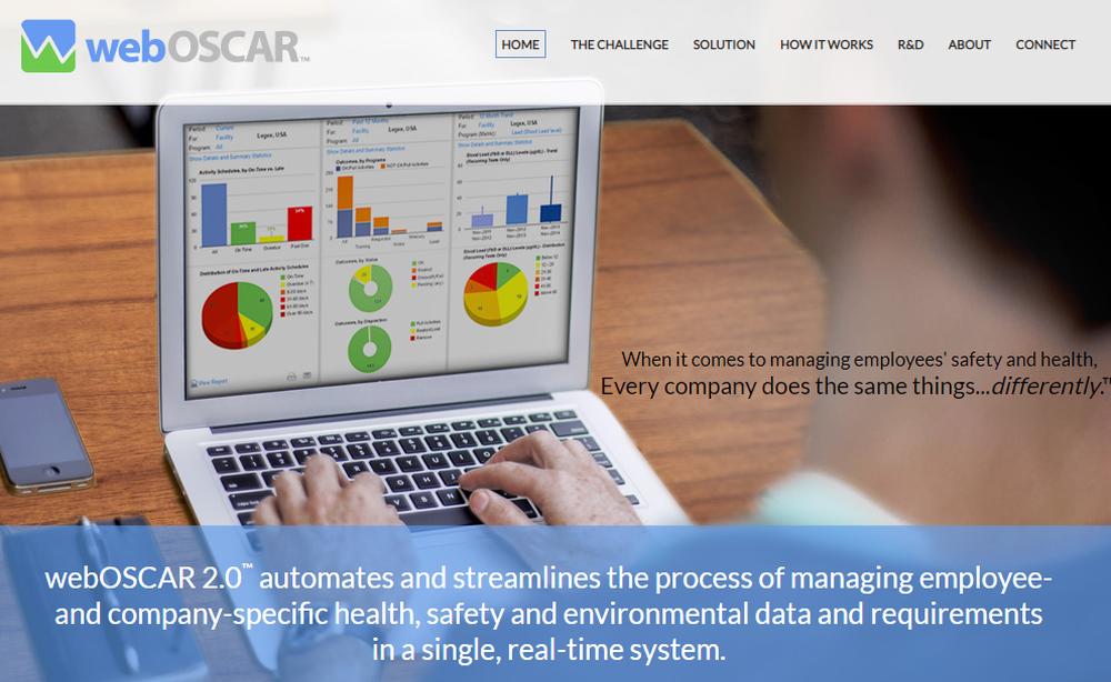 webOSCAR Screenshot 1