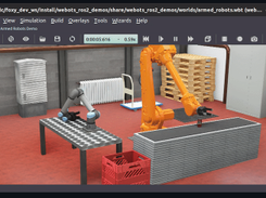 Webots ROS2 Interface Screenshot 3
