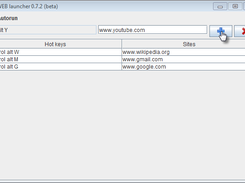 Settings window