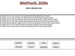 WebPayXL2020 Screenshot 1