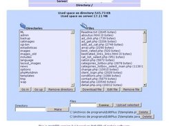 WebFTP Screenshot 1