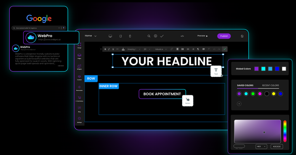 WebPro.ai Screenshot 1