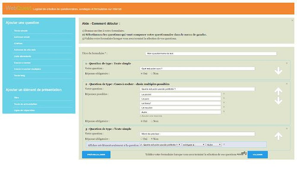 Webquest Screenshot 1