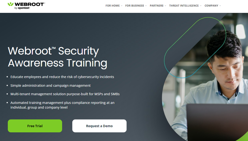 OpenText Core Security Awareness Training​ Screenshot 1