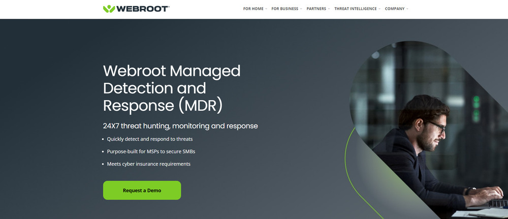 Webroot Managed Detection and Response (MDR) Screenshot 1