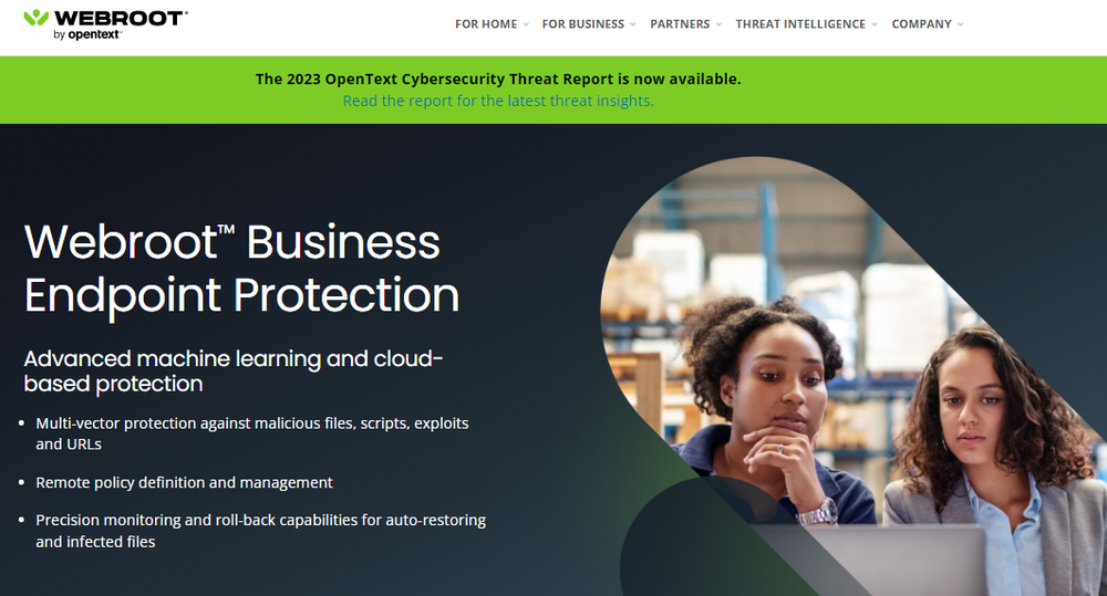 OpenText Core Endpoint Protection Screenshot 1