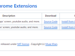 WebRTC Chrome Extensions Screenshot 1