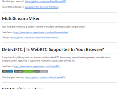 WebRTC-Experiment Screenshot 1