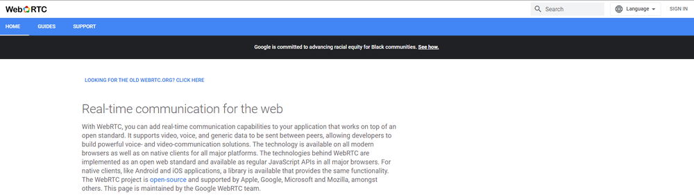 WebRTC Screenshot 1