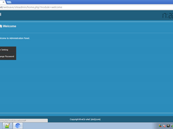 welcome to admin panel