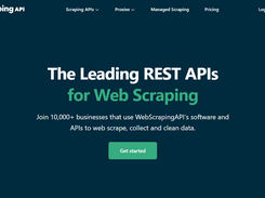 WebScrapingAPI Screenshot 1