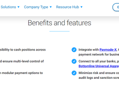 Bottomline Secure Payments Screenshot 1