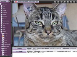 Image view with exif informations