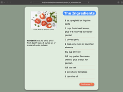 Website Design For Recipes Easy Template Screenshot 2