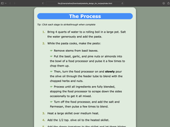 Website Design For Recipes Easy Template Screenshot 3