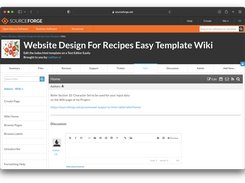 Website Design For Recipes Easy Template Screenshot 6