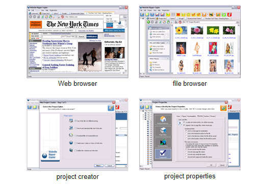 Website Ripper Copier Screenshot 1