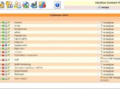 Site (pages) manager