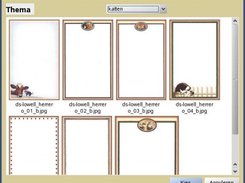 Some themes are already packed with the program