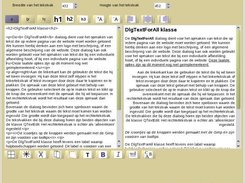 Editing of text to be added to the website (not functional)