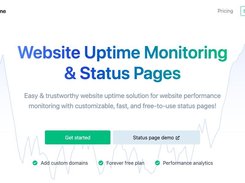 Websiteuptime.io monitors your page.