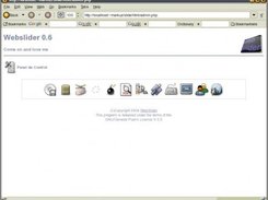 main admin page