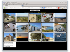 Thumbnails browse mode