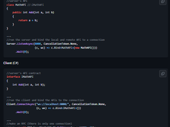 WebSocket RPC Screenshot 1