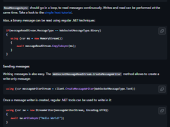 WebSocketListener Screenshot 1