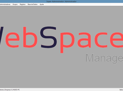 WebSpace Manager Administrator main window