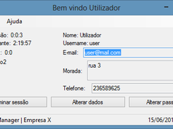 WebSpace Manager main window
