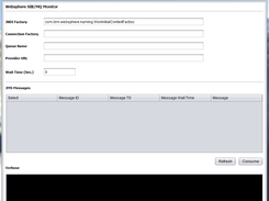 Websphere SIB/ MQ Monitor Screenshot 1