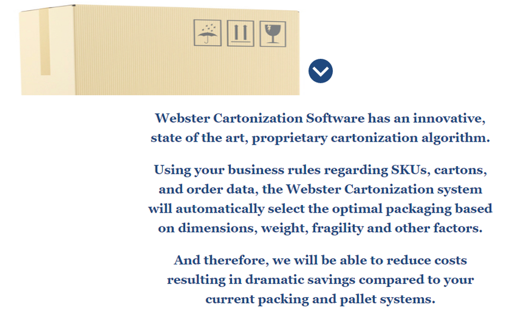 Webster Cartonization Software Screenshot 1