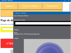 Une interface moderne