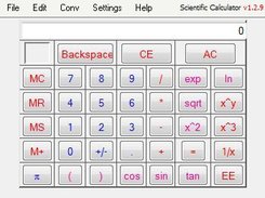 Scientific Calculator Web UI