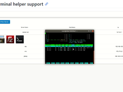 Webterminal bastion server Screenshot 2