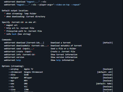 WebTorrent CLI Screenshot 1