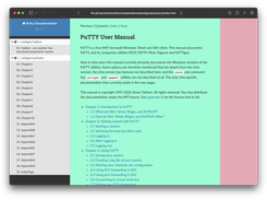 Sample Screenshot of a Website Created