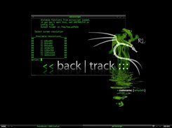 BackTrack codename whydah R1 Release Screenshot 5