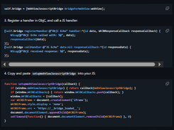 WebViewJavascriptBridge Screenshot 1