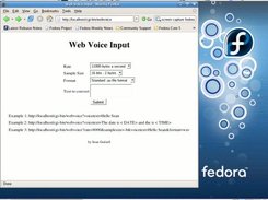 Webvoice browser view