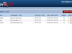 WebWatch24x7 Screenshot 1