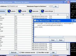 WebWordCount  Script Editor