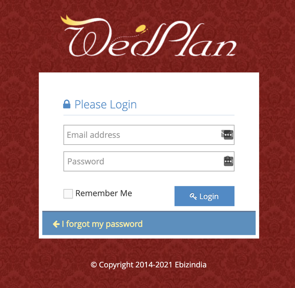 WedPlan Screenshot 1