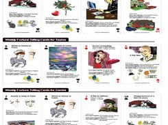 Fortune telling cards for all zodiac signs
