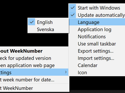 Settings (context menu)