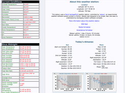 weewx weather software Screenshot 1