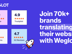 Join 70k customers using Weglot